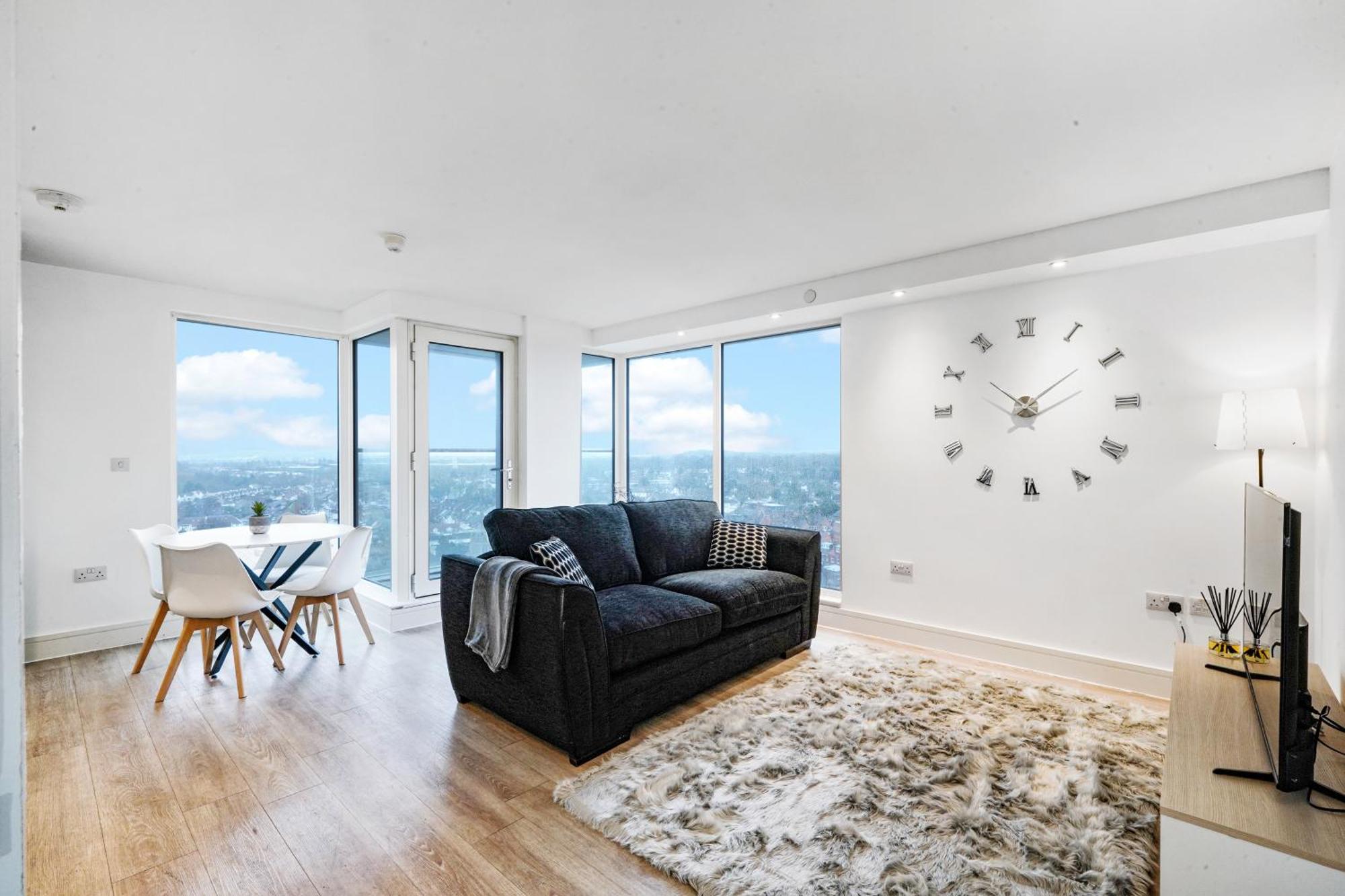 Luxury Apartment With Stunning Views On 10Th Floor Edgware Kültér fotó